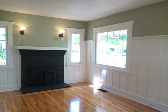 Before image of a home staged in the Midtown area of Santa Cruz